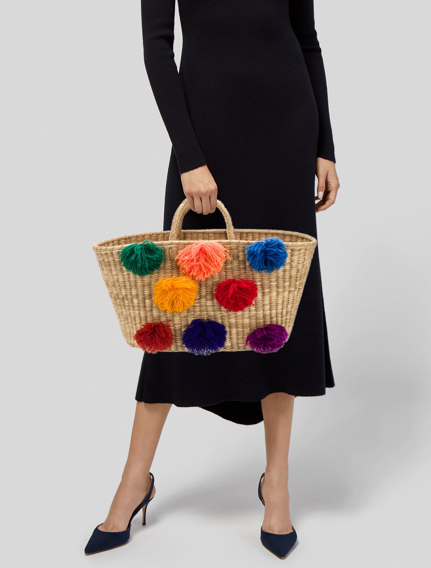Nannacay Straw Weekender Bag